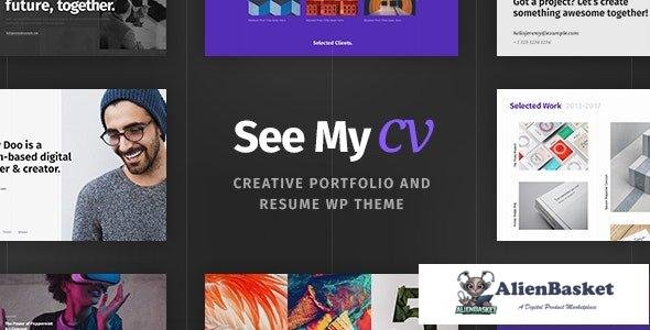 39239 See My CV v1.1.6 - Resume & vCard WordPress Theme 