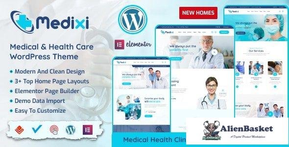 39241 Medixi v1.1.0 - Doctor & Medical Care WordPress Theme 