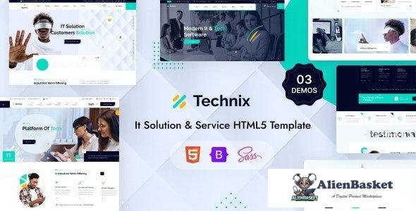 39267 Technix - Technology & IT Solutions HTML Template 