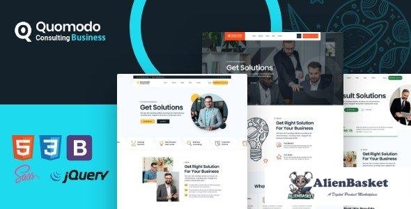 39303 Quomodo - Consulting Business Template 