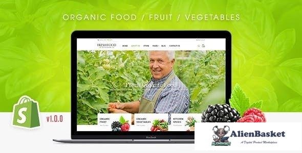 39330 Fresh Food v1.0.1 – Organic Food/Fruit/Vegetables eCommerce Shopify Theme 