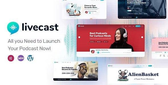 39403 Livecast v1.1.0 - Podcast Theme 