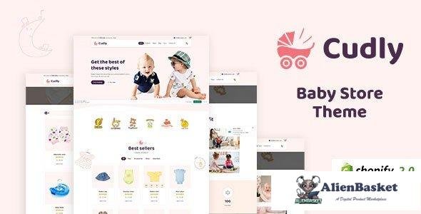 39421 Cudly - Toys Store, New Born Babies Shopify Theme 