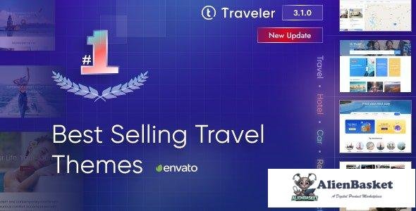 39454 Traveler v3.1.0 - Travel Booking WordPress Theme 