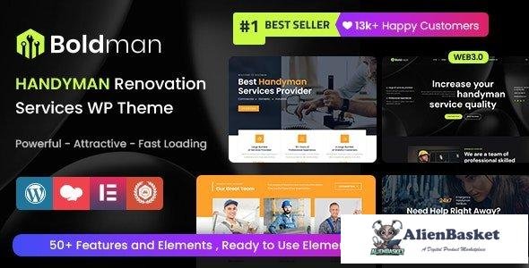 39489 Boldman v6.3 - Handyman Renovation Services WordPress Theme + RTL 