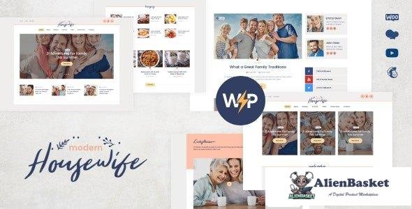 39500 Modern Housewife v1.0.9 - Women & Family WordPress Blog Theme 