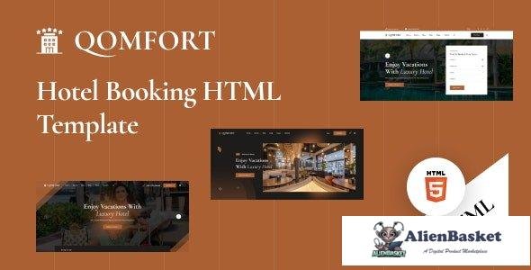 39532 Qomfort - Hotel Booking HTML Template 