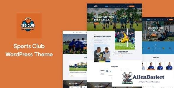 39810 SpoClub v1.0.4 - Sports Club WordPress Theme 