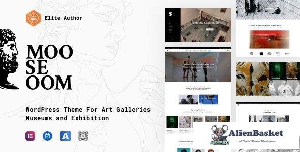 39875 Mooseoom v1.1.3 - Art Gallery, Museum & Exhibition WordPress 