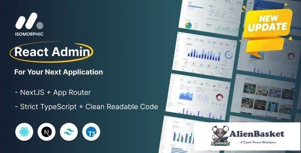 39937 Isomorphic v5.3.0 - React Admin Dashboard Template 