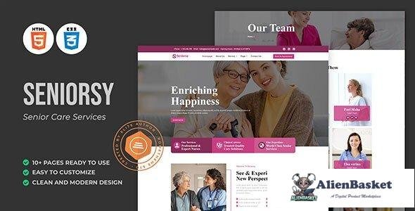 39959 Seniorsy - Senior Care Services HTML Template 