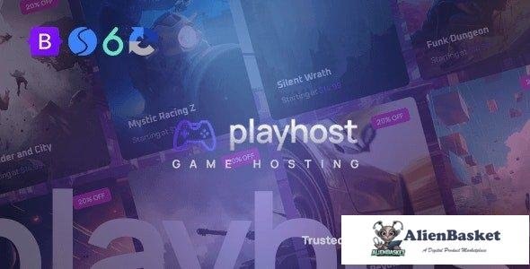 39960 Playhost v1.0.1 - Game Hosting Server Website Template 