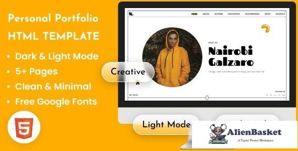 39962 Nairobi - Personal Portfolio CV HTML Template 