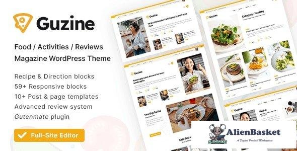 39957 Guzine v1.2.1 - Adsense Ready Magazine WordPress Theme for Food Blogging 