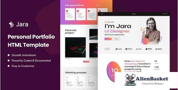 39991 Jara - Personal Portfolio HTML Template 