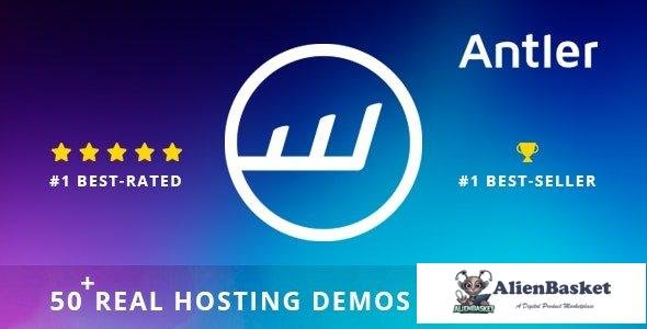 45019 Antler v3.9 - Hosting Provider & WHMCS Template 