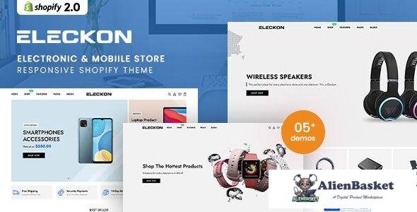 40025 Eleckon v1.0 - Electronic Store Responsive Shopify Theme 