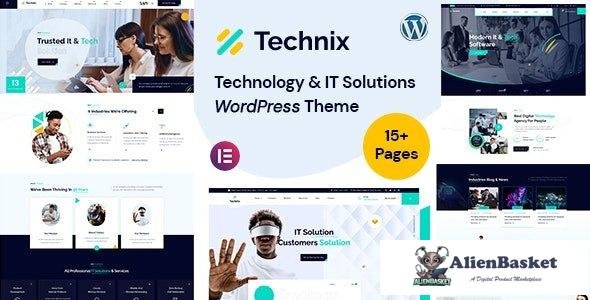 40066 Technix v1.0.3 - Technology & IT Solutions WordPress Theme 