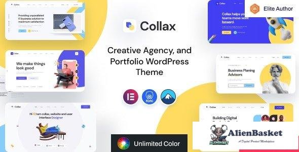 40063 Collax v1.0.9 - Creative Agency WordPress Theme 