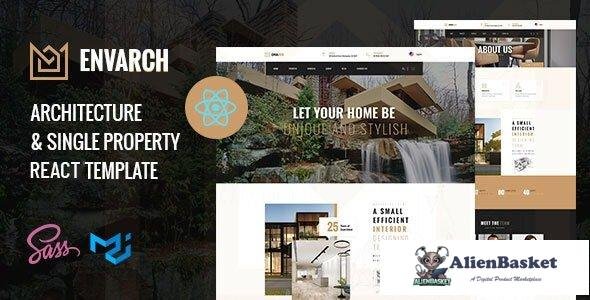 40082 EnvArch - Architecture and Single Property React Template 