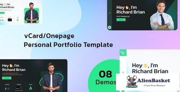 40106 Ventix - Personal Portfolio HTML Template 