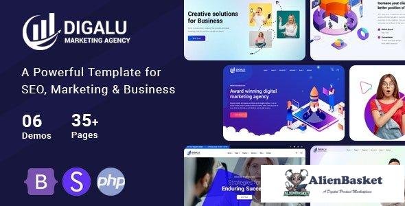 40111 Digalu v1.0.1 - Digital Marketing Agency HTML Template 