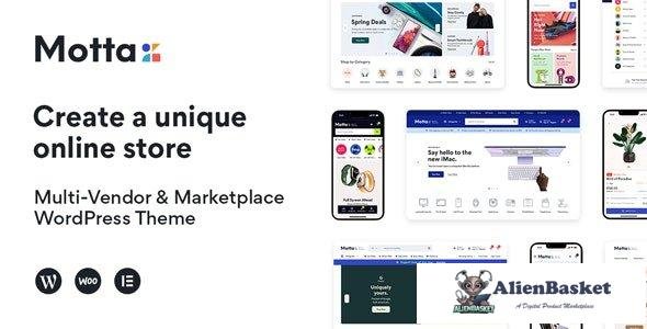 42885 Motta v1.3.0 - Multi-Vendor and Marketplace WordPress Theme 