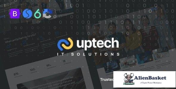 40197 UpTech - IT Solutions and Services Website Template 