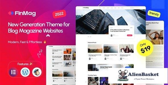 40206 FinMag v2.3 - Modern Magazine WordPress Theme 