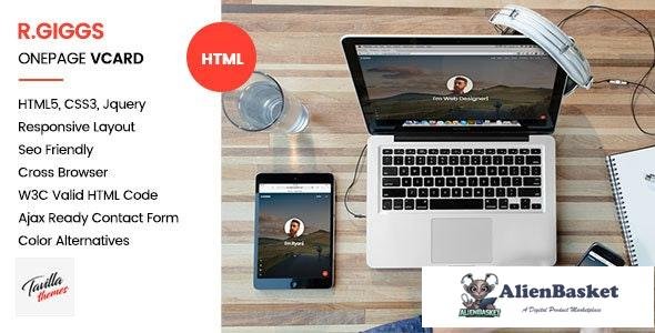 20772 R. Giggs v1.0 - Portfolio, Resume & Cv Template 