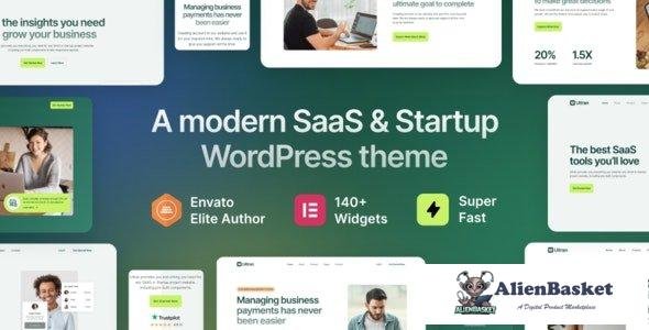 40311 Ultran v1.0 - SaaS & Startup WordPress Theme 