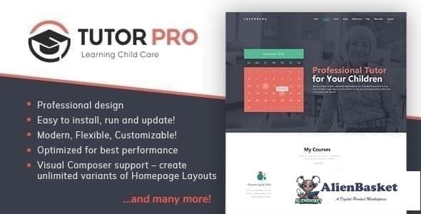 40320 Tutor Pro v1.1.2 - Education WordPress 