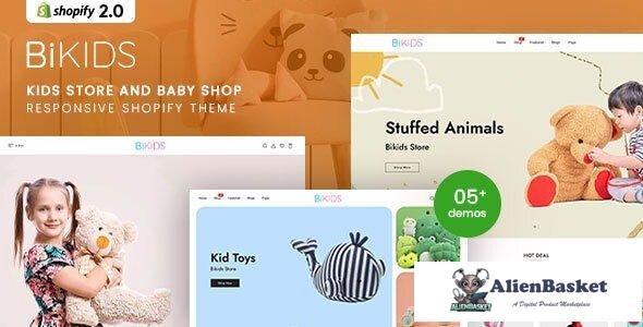 40339 Bikids - Kids Store & Baby Shop Responsive Shopify Theme 