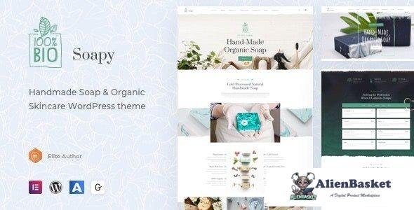 40413 Soapy v1.1.2 - Handmade & Organic Skincare WordPress 