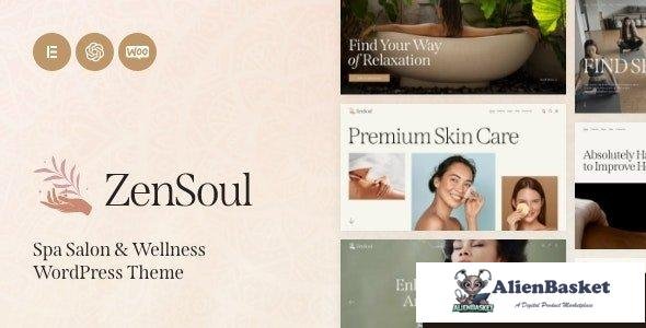 40616 ZenSoul v1.0 - Spa Salon & Wellness WordPress Theme + AI 