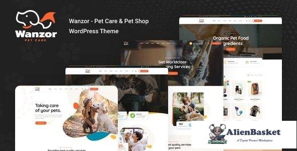 44968 Wanzor v1.1.9 - Pet WordPress Theme 