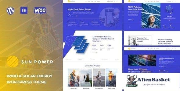 40669 SunPower v1.0.4 - Solar Renewable Energy Theme 