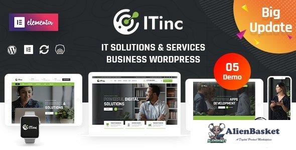 40696 ITInc v3.8 - Technology & IT Solutions WordPress Theme 