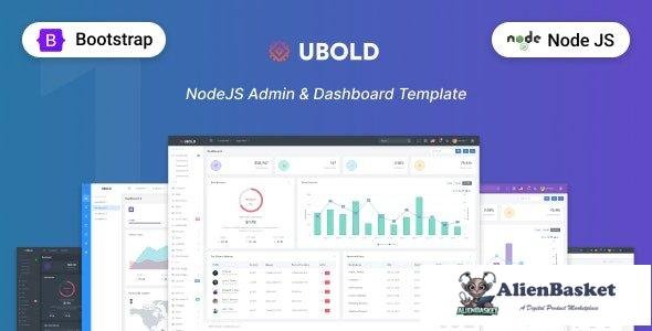 40724 Ubold - NodeJS Admin & Dashboard Template 