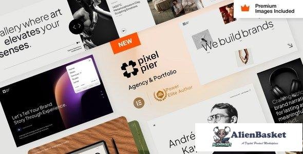 40726 Pixelpiernyc v1.0 - Creative Agency and Portolio WordPress Theme 