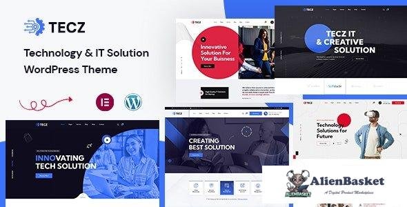 40753 Tecz v1.0.0 - IT Solutions & Technology WordPress Theme 