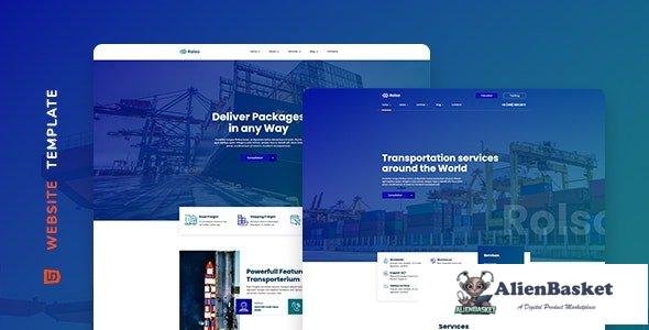 40757 Rolso – Logistic Company Website Template 