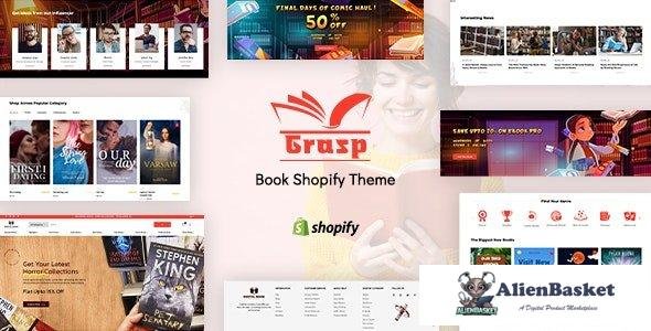 40789 Grasp - Shopify Book Store Theme 