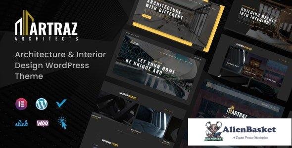 40795 Artraz v1.0.0 - Architecture and Interior Design WordPress Theme 