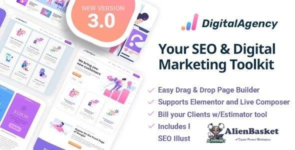 44031 SEO WP v3.3.8 - Online Marketing, SEO, Social Media Agency 