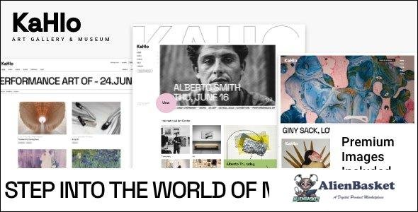 40936 Kahlo v1.0 - Art Gallery and Museum Theme 