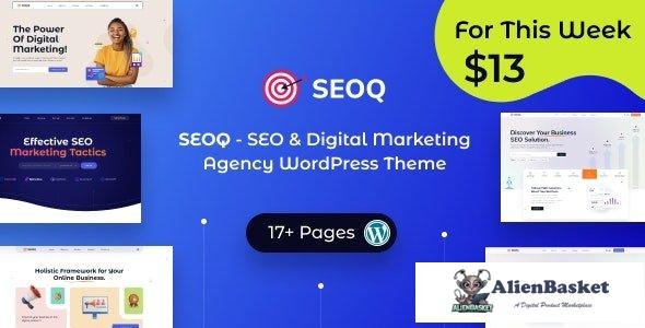 42442 SEOQ v1.0.5 – SEO & Digital Marketing Agency WordPress Theme 