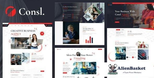 41035 Consl - Consulting Business HTML5 Template 