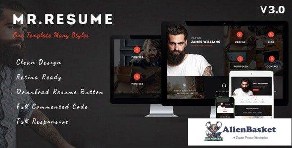 41069 Morgan v3.5.0 - Resume, vCard, Personal, Profile and Portfolio WP Theme 