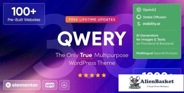 42818 Qwery v3.2 - Multi-Purpose Business WordPress & WooCommerce Theme + ChatGPT 